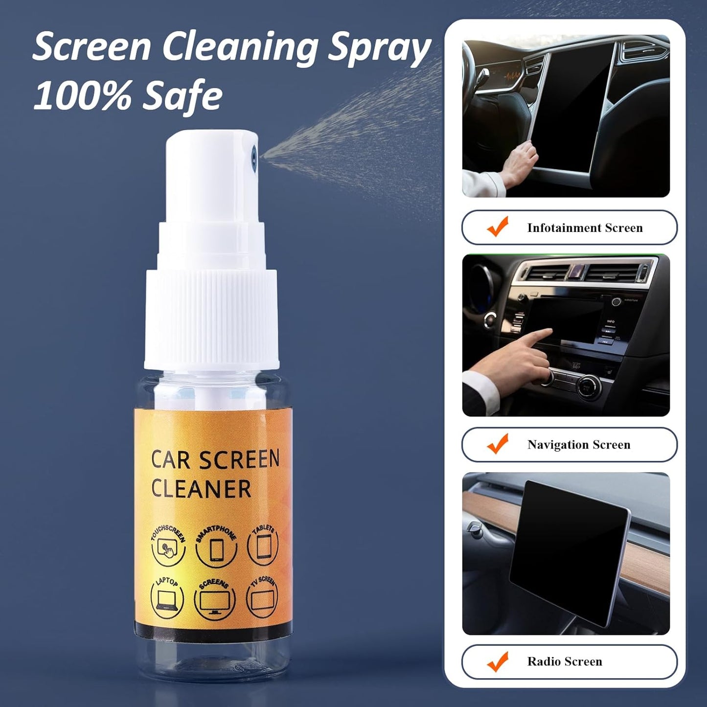 Car Screen Cleaner, Car Interior Detailing Kit